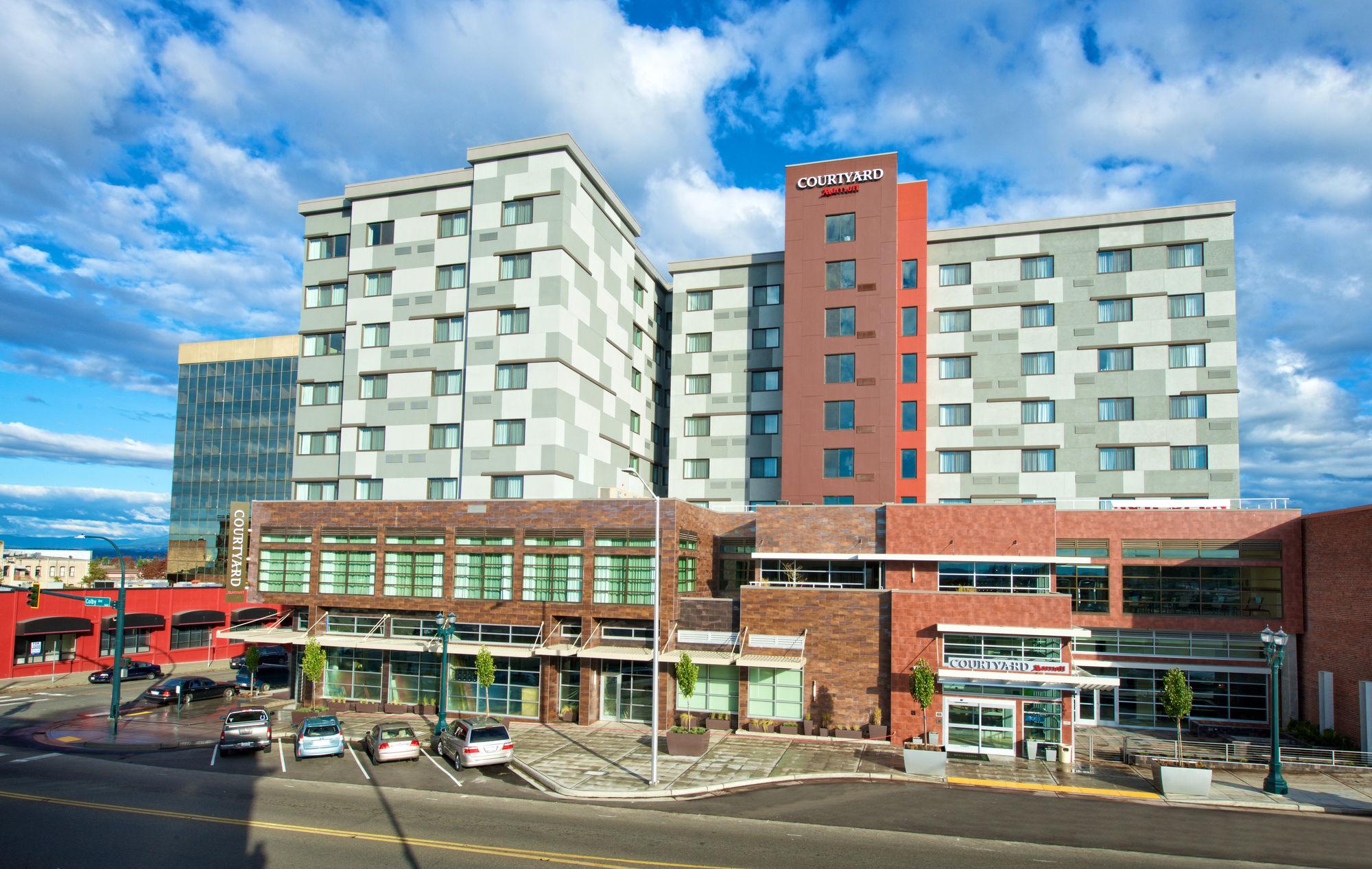 Courtyard By Marriott Seattle Everett Downtown Exterior foto