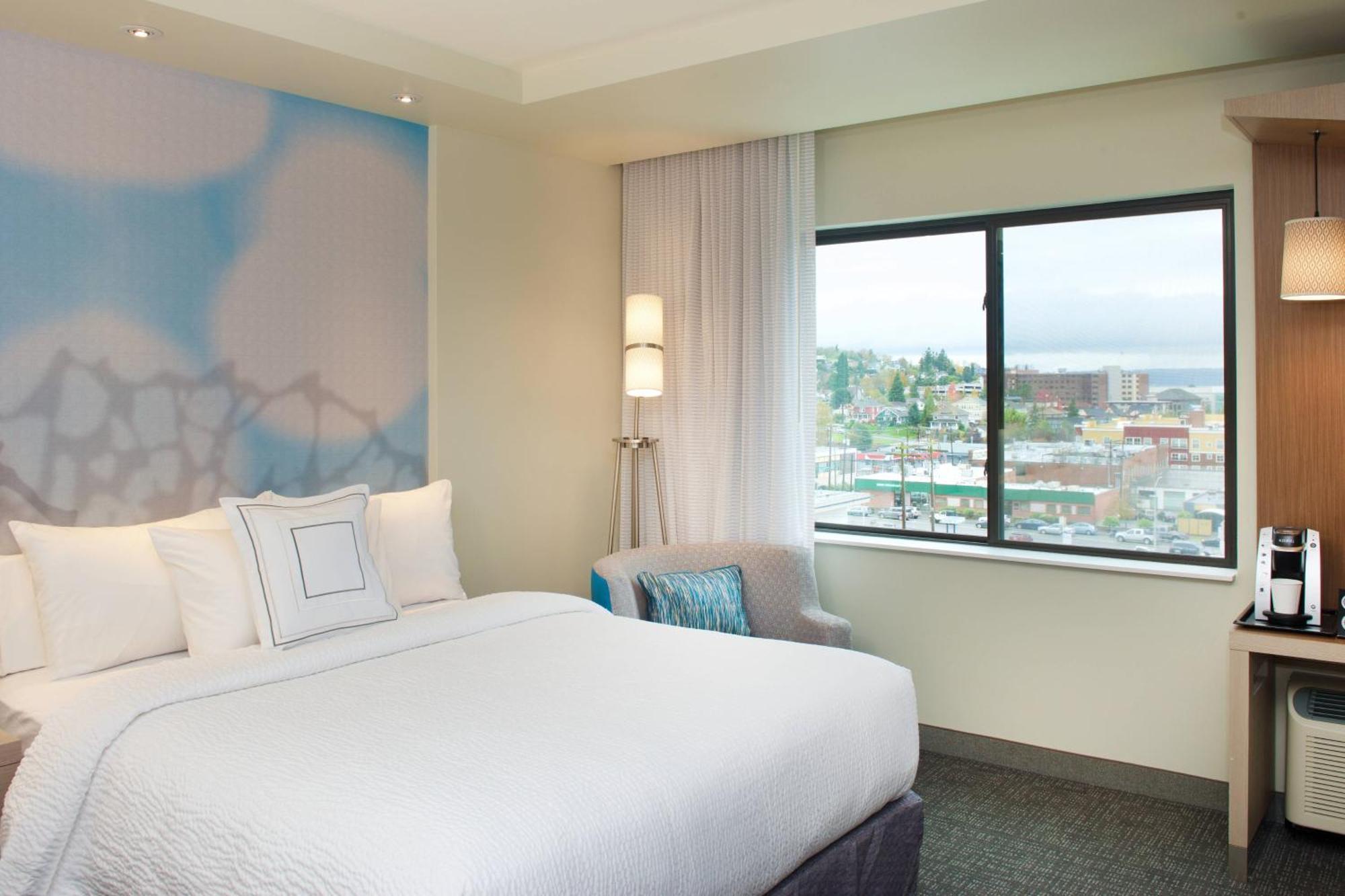 Courtyard By Marriott Seattle Everett Downtown Exterior foto
